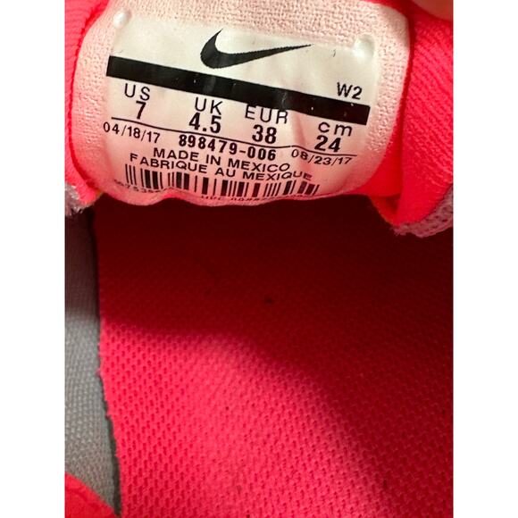 Nike Women's Flex Trainer 7 Gray/ Pink Running Shoes 898479-006 (Size US 7) - Picture 9 of 9